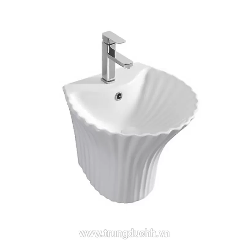 Chậu treo liền khối chân lửng KOLNI KN5900C