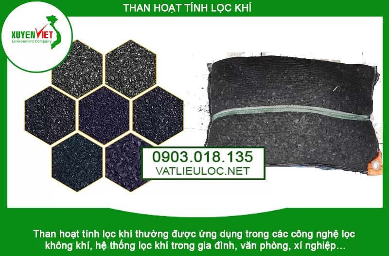 Than hoạt tính lọc khí, khí thải – liên hệ tư vấn mua hàng 0903.018.135