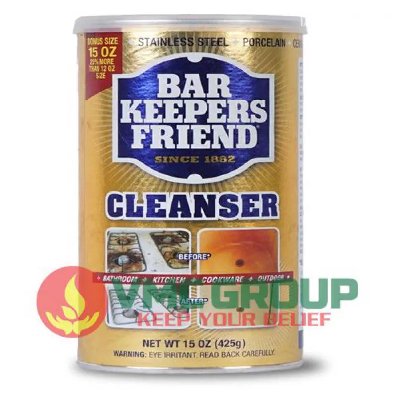 Hoá chất tẩy đa năng Bột Bar Keepers Friend Cleanser & Polish