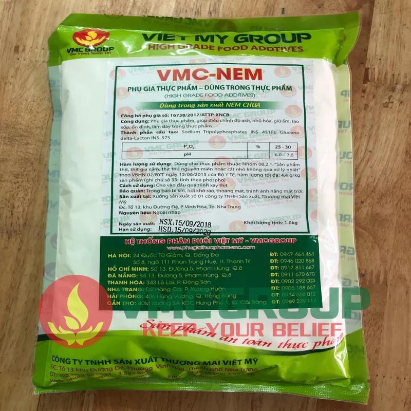 VMC-NEM tạo độ dai cho nem chua