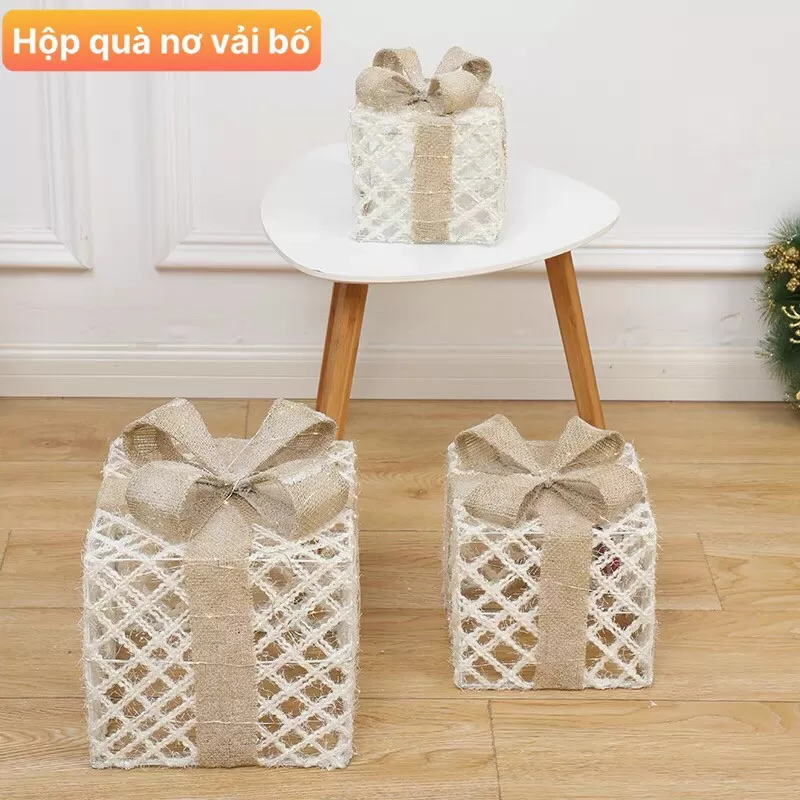 Hộp Qùa Trang Trí Gốc Cây Thông 05