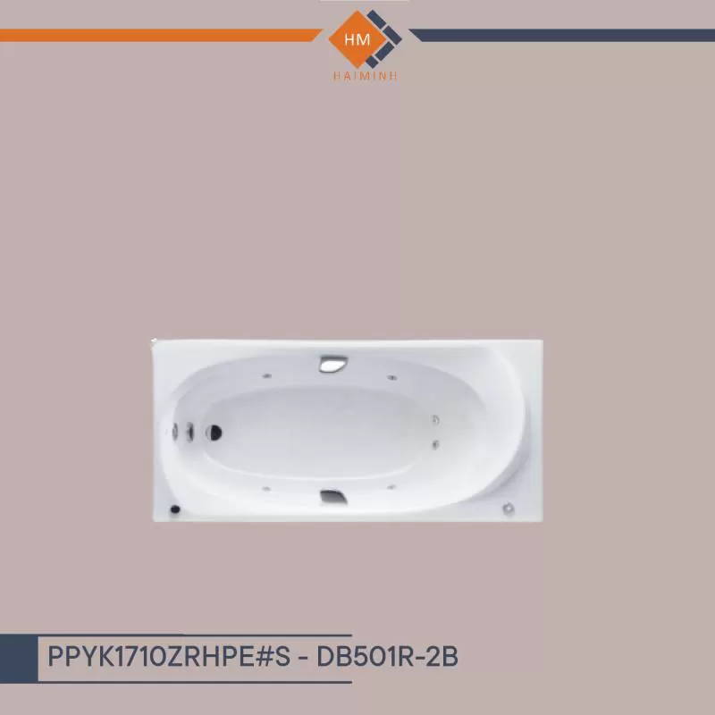 Bồn tắm ngọc trai có tay vịn - PPYK1710ZLHPE#S / DB501R-2B