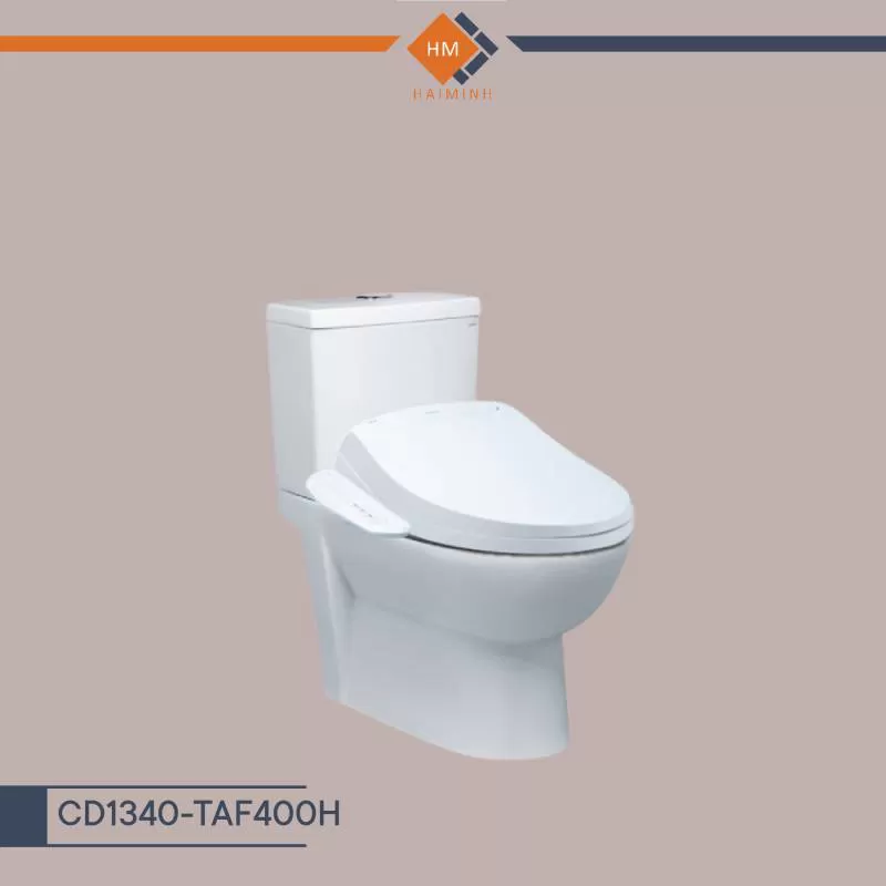Bàn cầu kết hợp nắp điện tử - CD1340-TAF400H 