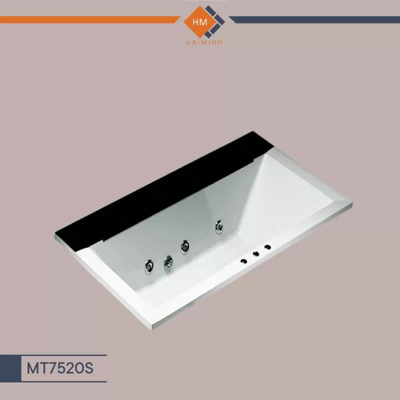 Bồn Tắm Massage + Massage Hơi Không Chân - Không Yếm - MT7520S