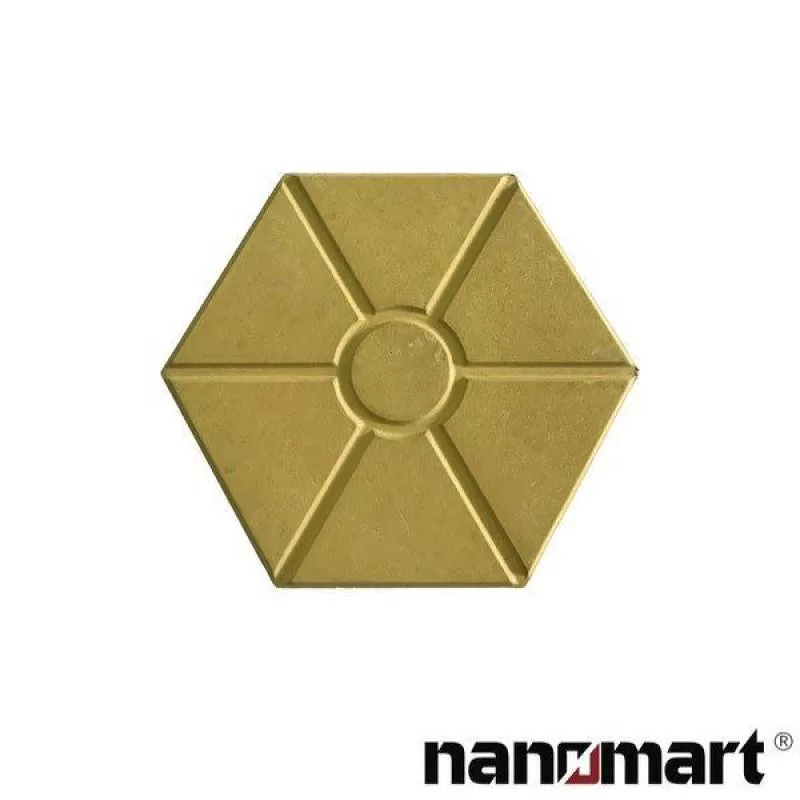 Gạch bê tông lục giác màu vàng