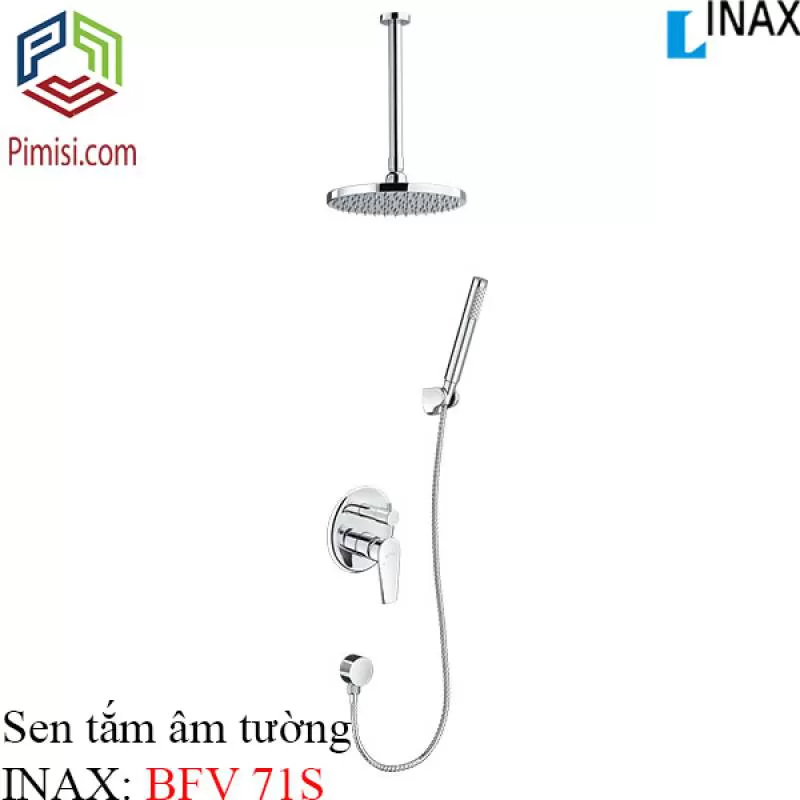 Sen tắm âm tường INAX BFV-71SEC nóng lạnh