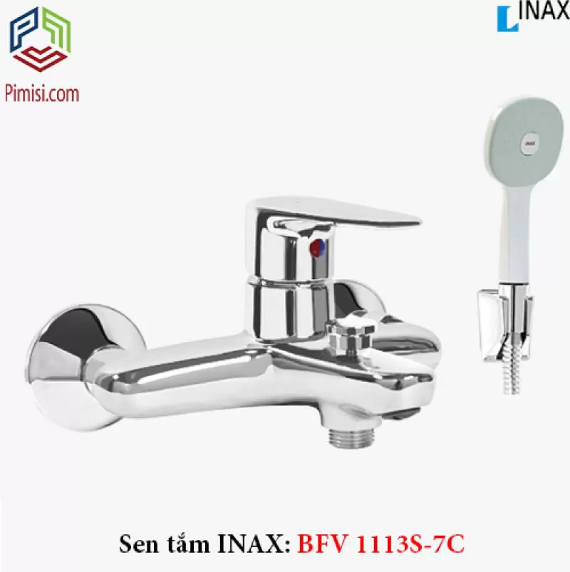 Vòi hoa sen INAX BFV-1113S-7C nóng lạnh