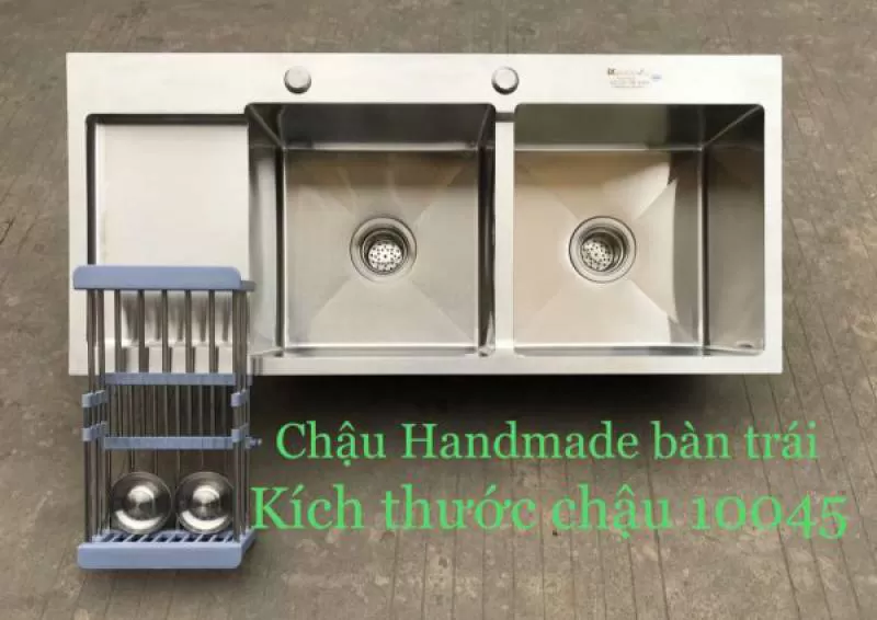 CHẬU 2 HỐ 1 BÀN K10045 BT-201
