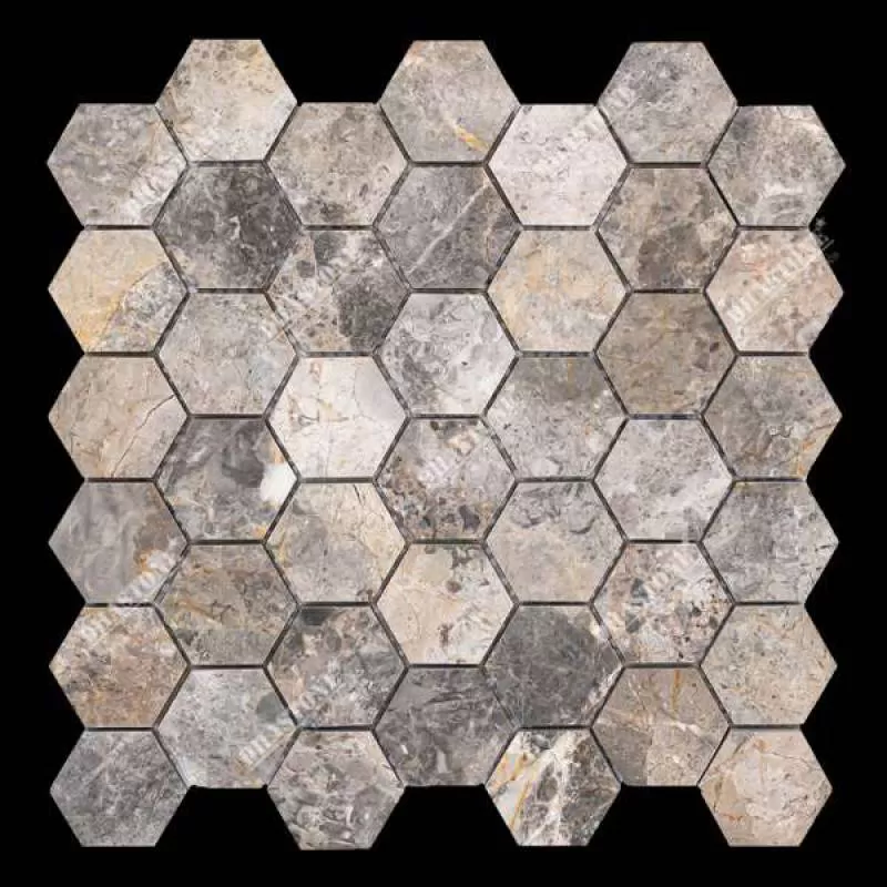 ĐÁ MOSAIC S01-HEXAGON 48×48