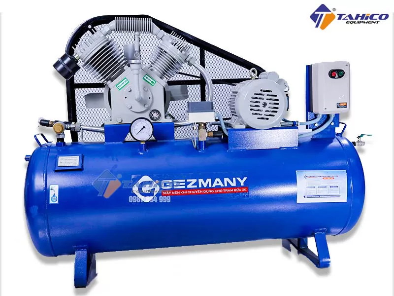 Máy nén khí cho tiệm rửa xe ô tô điện 1 pha 220V – GZ300 3HP