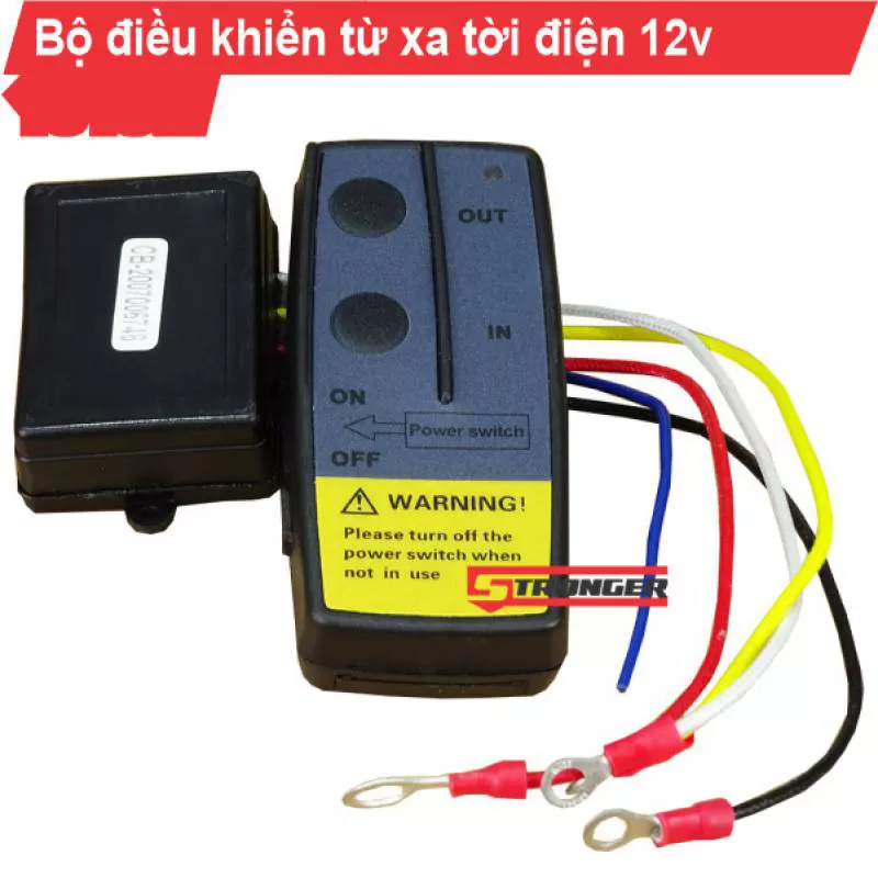 Điều khiển từ xa cho tời kéo xe 6000Lbs + 12000Lbs Stronger