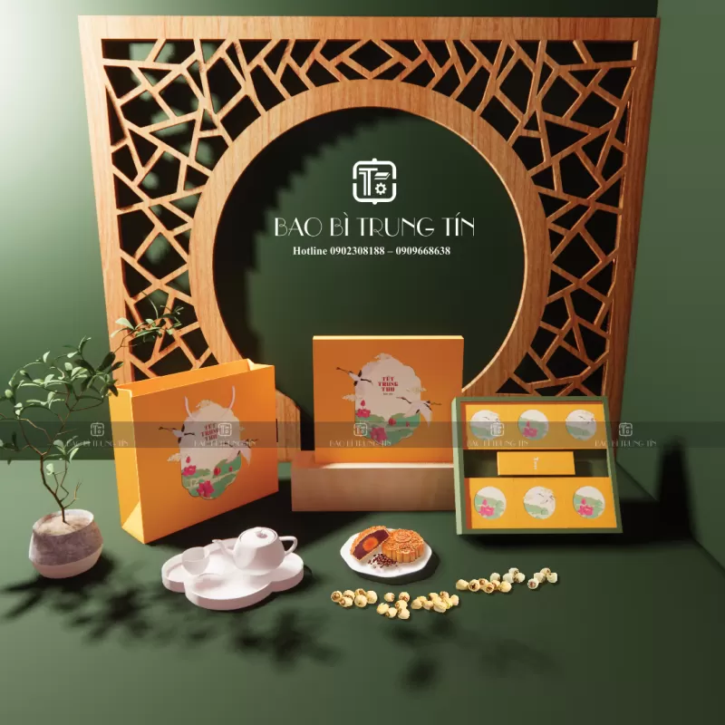 Hộp trung thu Thu Phong 2023 từ Bao bì Trung Tín
