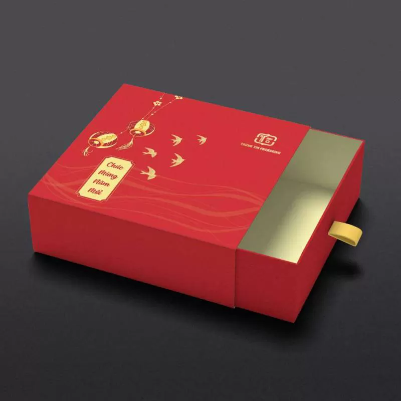 Tham khảo thiết kế hộp quà tặng cao cấp 2023 Tết An Yên