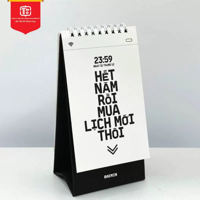 Lịch để bàn 2021 mẫu 01