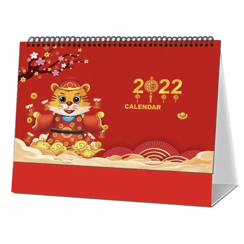 Mẫu lịch để bàn chữ A 2022 mới nhất