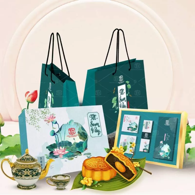 Gợi ý mẫu hộp bánh Trung Thu 2022 đẹp dùng làm quà tặng