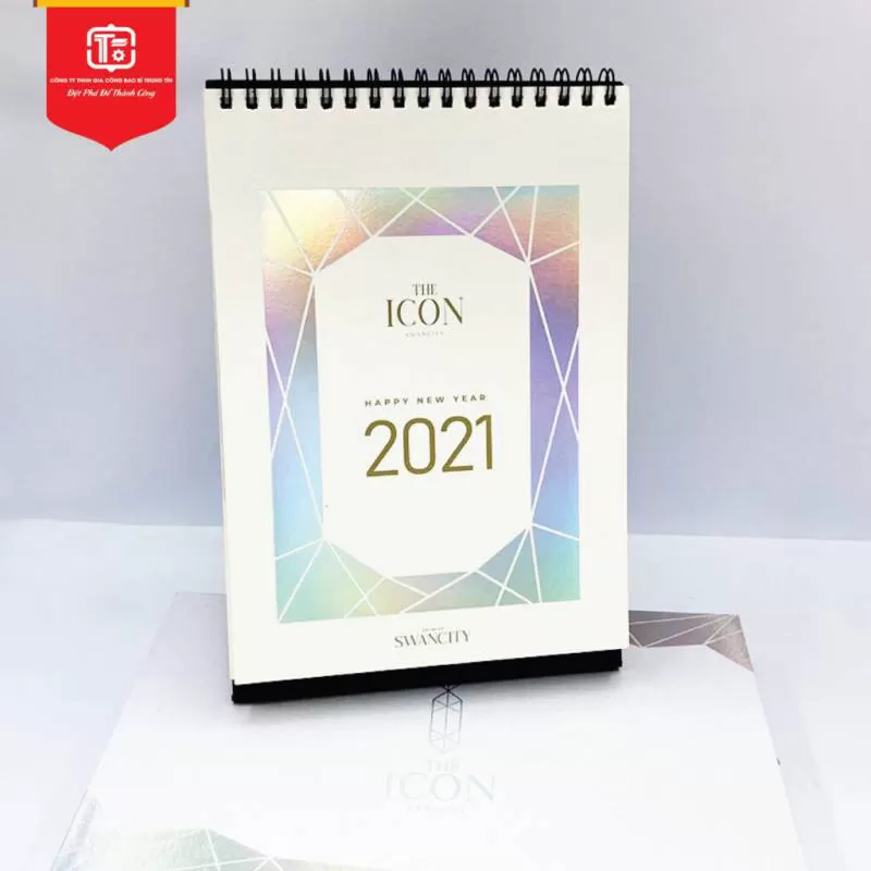 Lịch để bàn 2021 mẫu 03