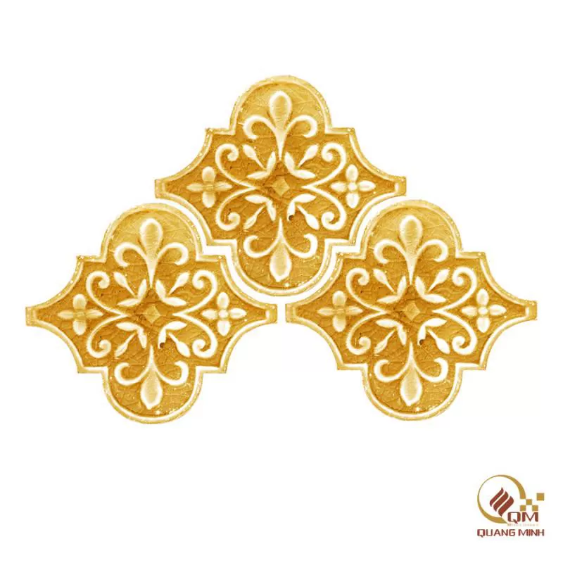 Gạch mosaic đèn lồng men thủy tinh QM-DLT096
