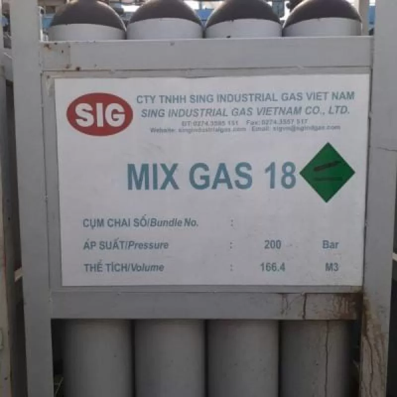 混合气 - Khí công nghiệp Sing Industrial Gas Vietnam