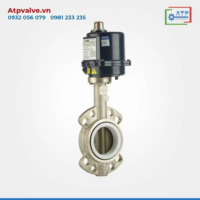 Van Bướm Inox Điều Khiển Điện