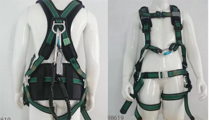 dây an toàn hàn quốc có đệm lót lưng 1 móc titan