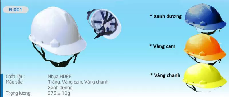 Mũ 2 quai bảo bình núm vặn N001