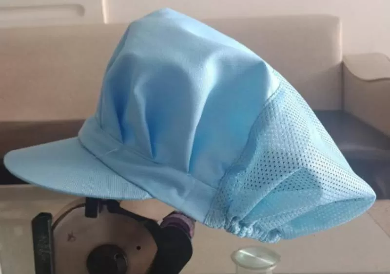 Mũ bao tóc màu xanh, 青い髪の帽子,파란 머리 모자, Blue hair cap