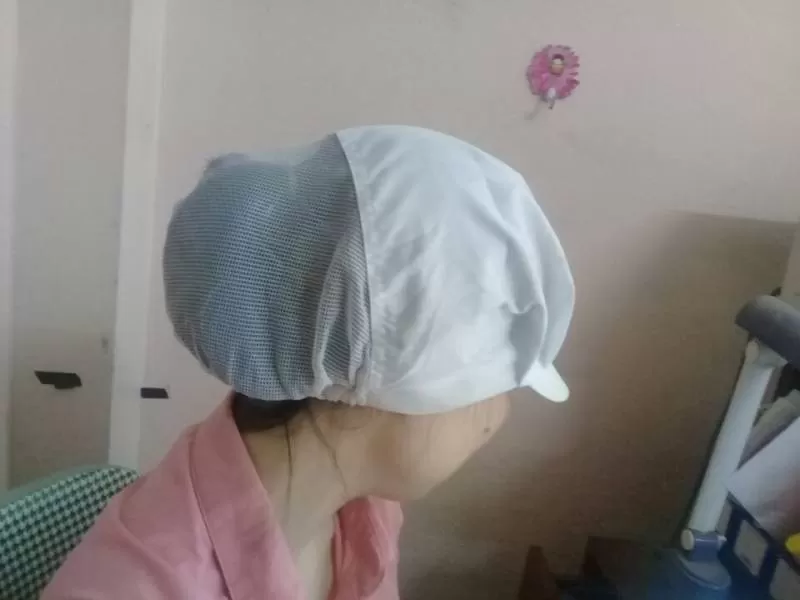 mũ bao tóc lưỡi trai, mũ bao tóc công nhân, mũ bao tóc nữ công nhân, mũ bao tóc nữ