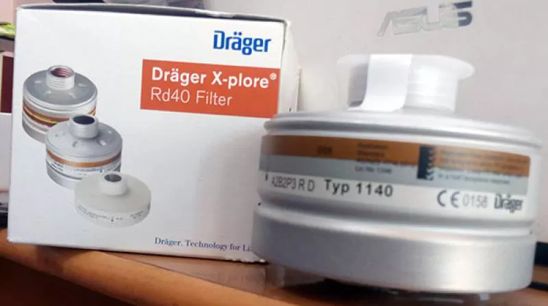 phin lọc draeger xplore 6300 mã phin Rd40, スタンドアロンフィルター・ドレーガーX plore RD40ピンコード6300