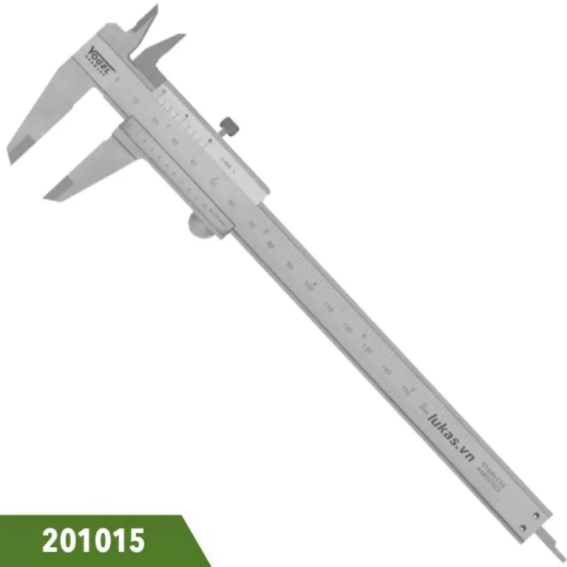 Thước kẹp inox 300mm, độ chính xác 0.02mm, Vogel 201015 