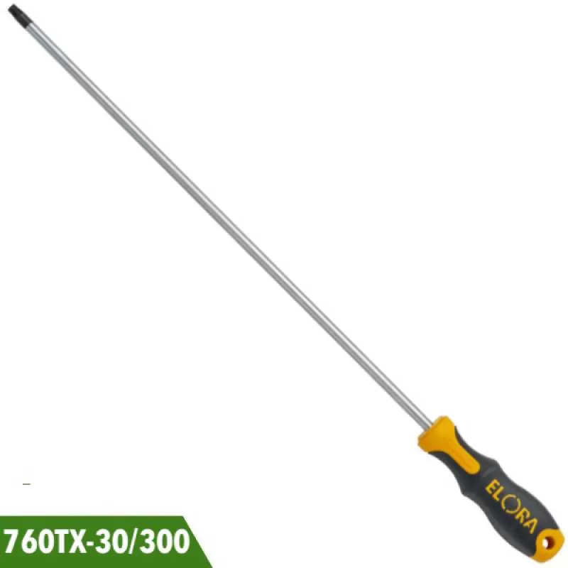 Tô vít sao TX30 loại thân dài 300mm Elora 760TX-30/300 