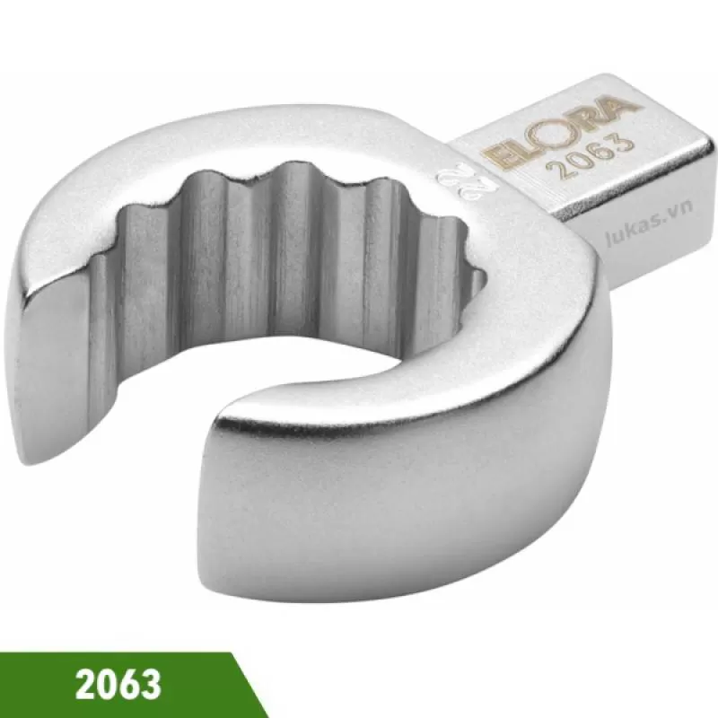 Đầu rời vặn socket cho cờ lê lực 10 đến 22mm Elora 2063 series