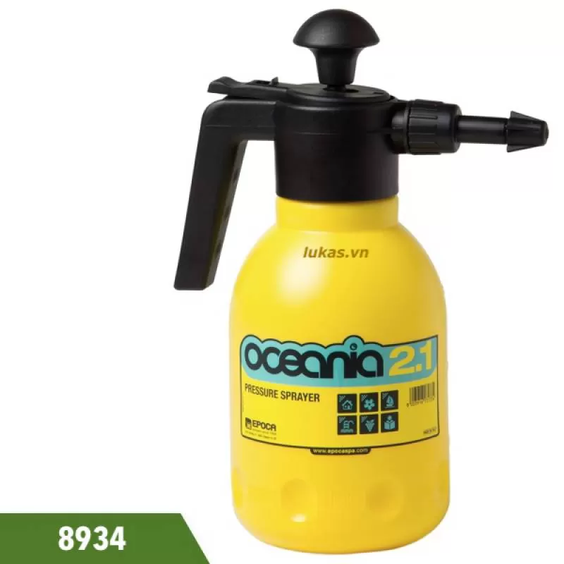 Bình tưới cây 2 lít tạo áp lực bằng bơm tay Oceania 2.1 Epoca 8934