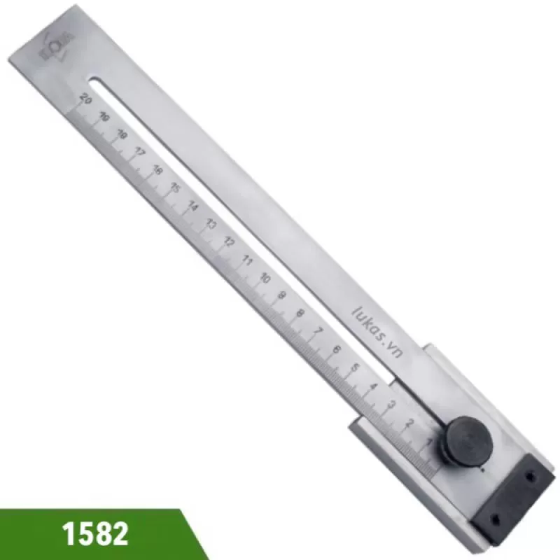 Thước thép làm dấu 200-300mm 1582 series Elora Germany
