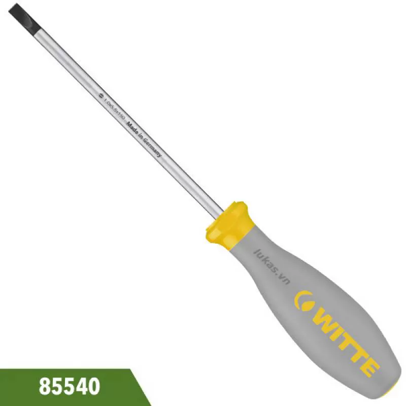 Tô vít dẹp chống tĩnh điện ESD loại thân dài Witte 85540 