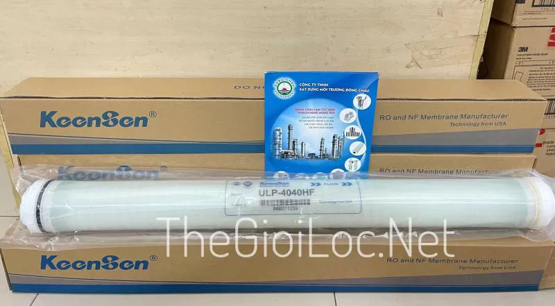 Liên hệ KeenSen ULP-4040HF Màng lọc nước sạch RO áp thấp 