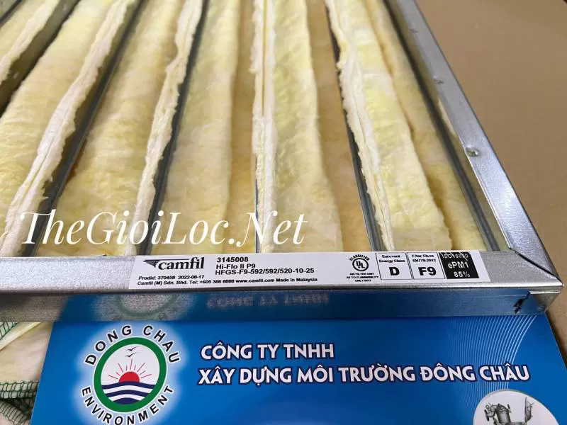 Camfil Hi-Flo Khung lọc túi F9 Medium nhập khẩu