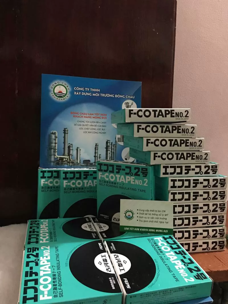 Băng keo cách điện F-Co tape số 2 Nhật Bản chính hãng