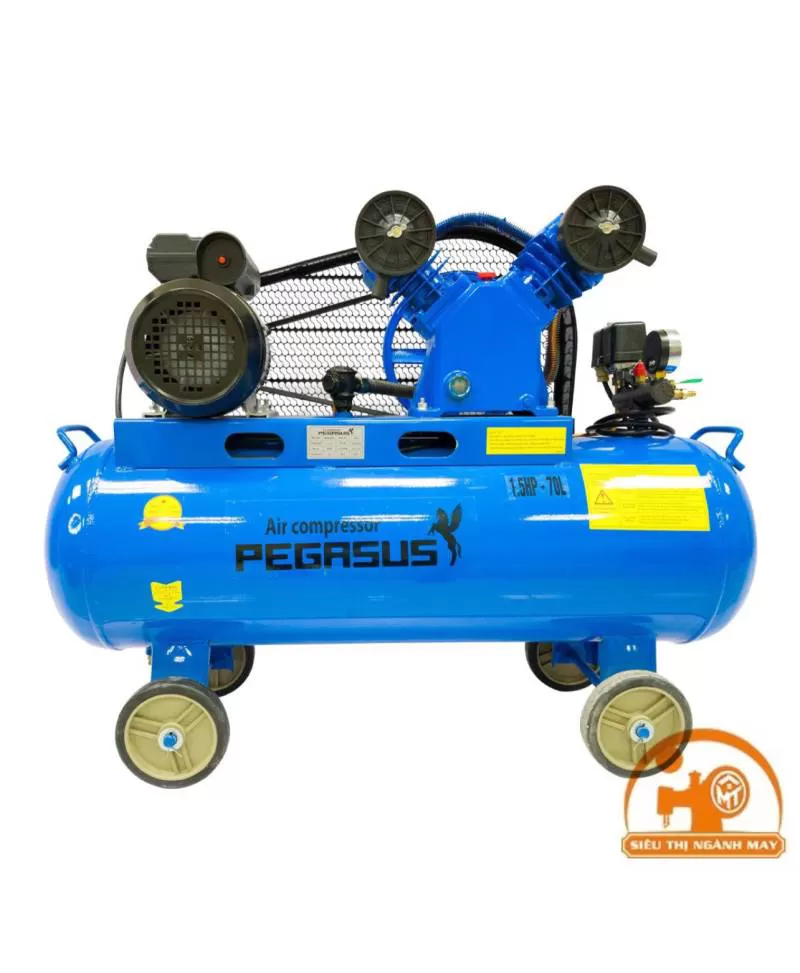 Máy nén khí dây đai PEGASUS TM-V-0.17/8-120L 