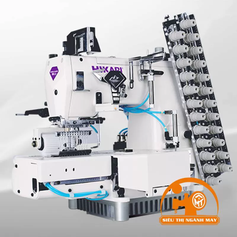 Máy 23 kim điện tử, cắt chỉ nâng CV, có trợ lực HW800TA- 2332·0896UTC/AK/PL 