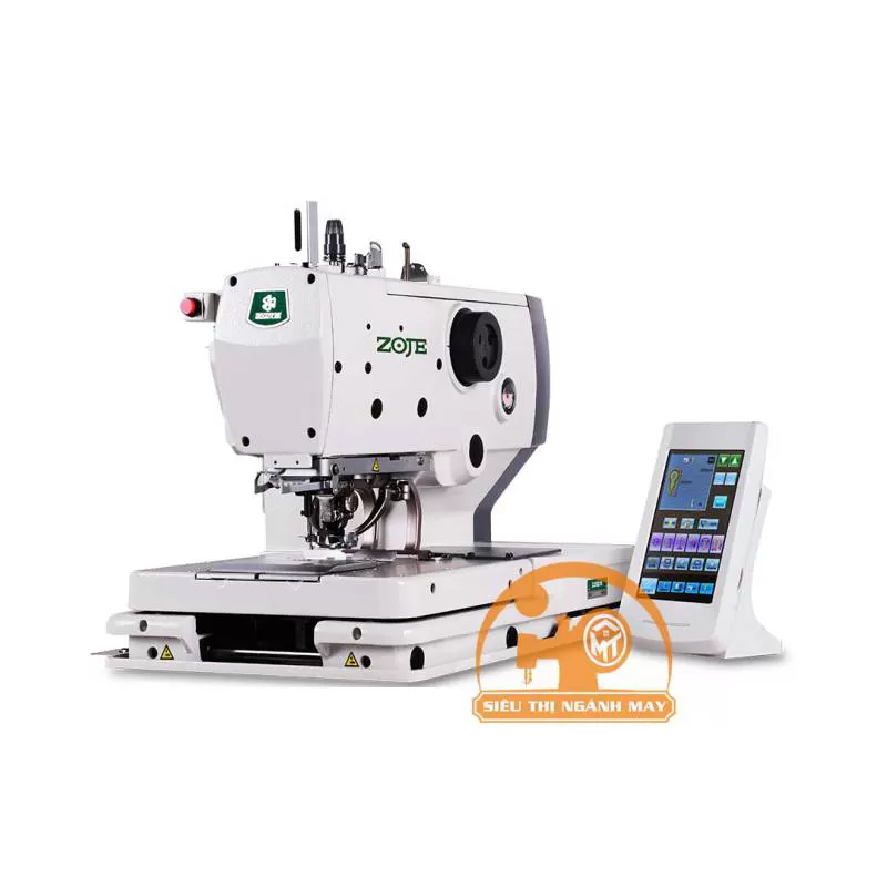 Máy Khuy Đầu Tròn Điện Tử Cắt Chỉ ZJ5821A 