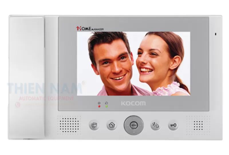 CHUÔNG CỬA CÓ HÌNH KOCOM KCV-802R (KIỂM SOÁT RA VÀO)