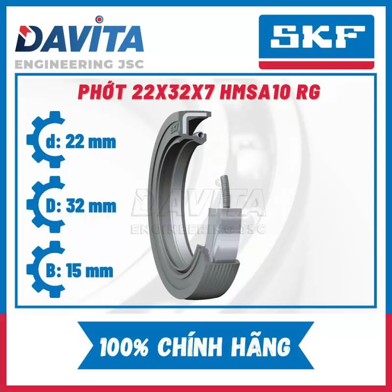Phớt [ d=22mm ] HMSA10 RG 
