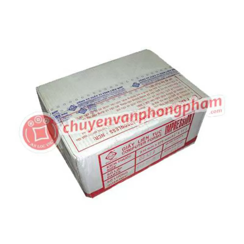 Giấy liên tục 1 liên 380x279mm 