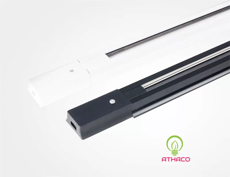 Thanh ray cho đèn rọi 1m và 1,5m trắng đen