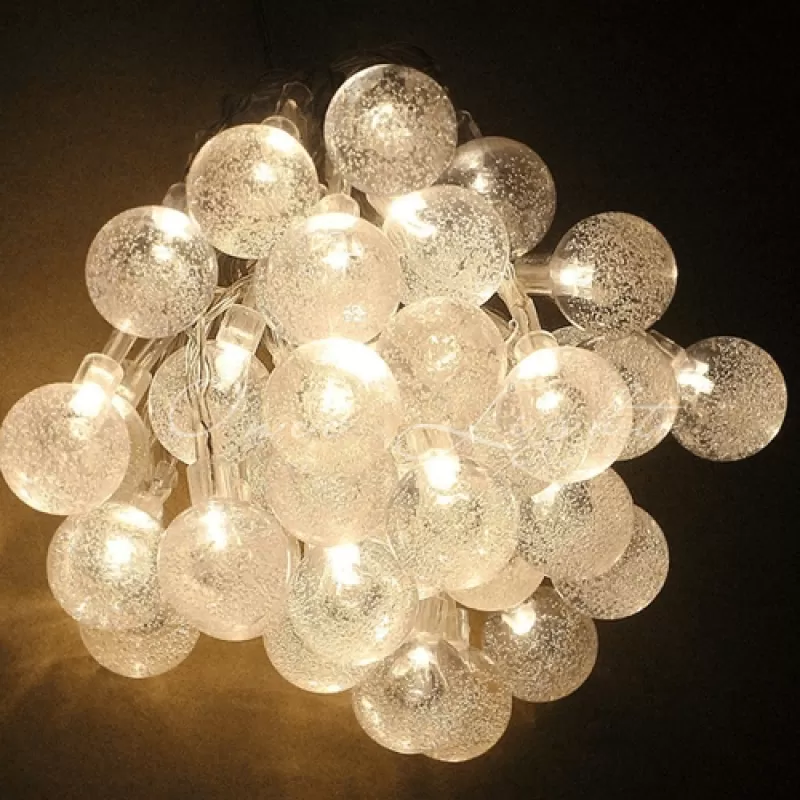 Led chớp bi trắng