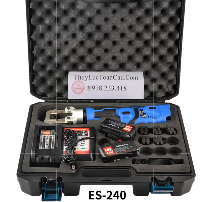 Máy ép cos thủy lực dùng Pin Mini ES-240