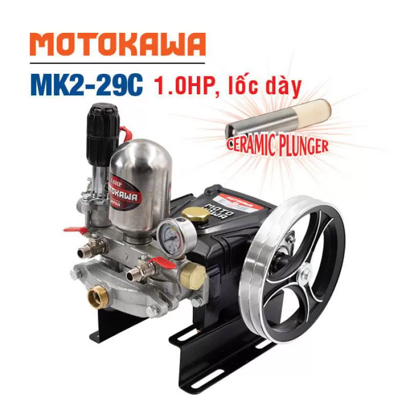 Đầu Bơm Cao Áp MOTOKAWA MK2-29C (1HP)