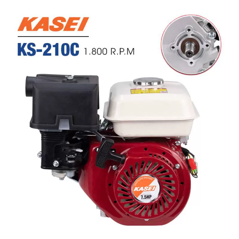 Động cơ nổ Kasei KS-210C (Tua chậm) 