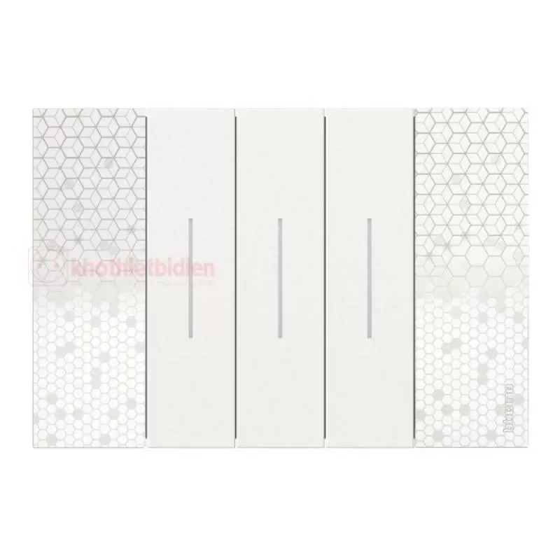 Công tắc Bticino Living Now màu Pixel KA4803MW